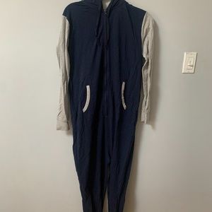 Super Cute and Comfy Blue and Grey Onesie!